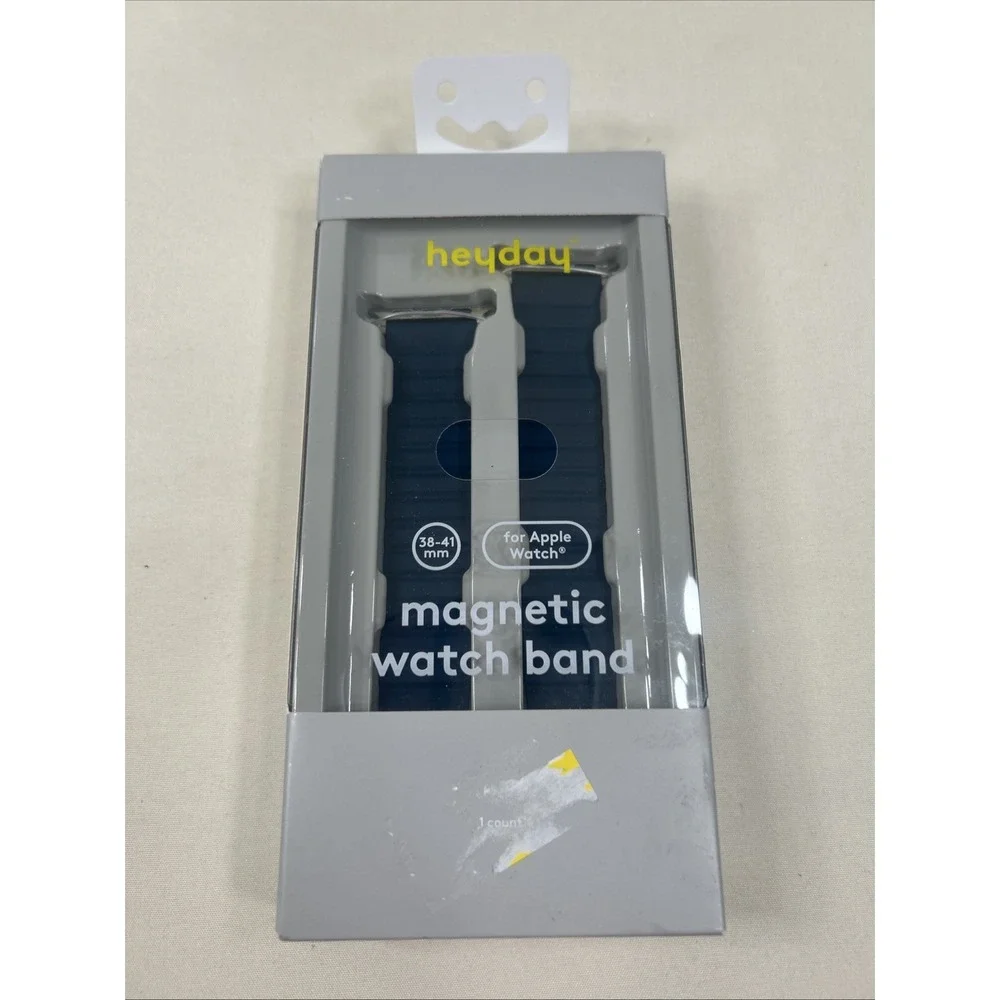 Apple Watch Silicone Magnetic Band 38/40/41mm - heyday Navy Blue NIB